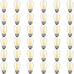 Gvvoohome 36 Pack S14 Led Bulbs For Outdoor String Lights, Shatterproof Repla.... Fixed Price $43.62.