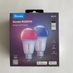 (2-pack) Govee Rgbww 9w E26 Smart Led Bulb H6004 1000lm. Fixed Price $19.95.