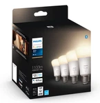 (4 - Pack) Philips Hue 9290024691a White Bluetooth 10.5w A19 1100 Lumen Led Bulb. Fixed Price $47.00.