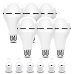 Borccdit A21 6pk Emergency-rechargeable-light-bulb, Keep Lighting During Powe.... Fixed Price $62.55.