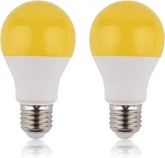 Greenic 60 Watt Yellow Light Bulbs 2-pack 120v E26 Base Led Bulb A19 800lm 2200k. Fixed Price $12.74.
