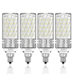 Pavoo E12 Led Bulbs, 12w Chandelier Light 4 Count (pack Of 1), Daylight-12w. Fixed Price $22.85.