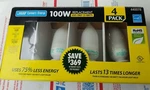4 Pk Feit Electric Conserv-energy 100w Cfl 23w Light Bulb Soft White. Fixed Price $22.50.