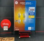 Ge Color Select Easy, Switching Indoor 4 Bulbs Hd Light 1600 Lumens. Fixed Price $18.33.