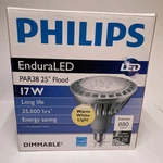 19x Philips Enduraled Par38 25 Degree 17w Dimmable Flood Light Warm White Lot. Fixed Price $279.00.