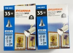 Sylvania 35par30ln/cap/spl/nsp Light Bulbs Lot Of 2. Fixed Price $20.89.