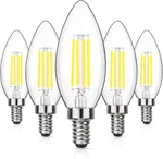 Dimmable E12 Classic Candelabra Led Light Bulbs 60w Equivalent, Daylight White 5. Fixed Price $19.76.