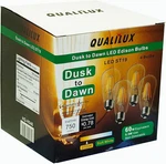 Dusk To Dawn Edison Light Bulbs St58(st19), Soft White 2700k, 6.5w=60w, Non-dimm. Fixed Price $25.59.