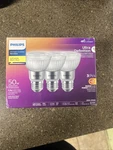 6w Par16 Medium Base Soft White Dimmable Led Light Bulbs - 3 Pack. Fixed Price $19.87.