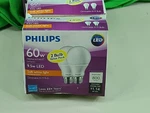 Lot Of 6 Philips 60w Equivalent Soft White A19 Warm Glow Dimmable Led Light Bulb. Fixed Price $27.86.