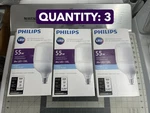 3-pack Lot Philips (543074) 38 Watt = 55w Led Highbay E26 Base 4000k Light Bulb. Fixed Price $88.49.