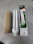 2pc - Halco Prolume 109094 Pl26d/e/41 26w Compact Fluorescent 4100k G24q-3. Fixed Price $14.95.