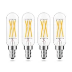 Aielit T8 4w E12 Led Bulb, Dimmable 3000k Soft White, Clear Glass. Fixed Price $28.88.