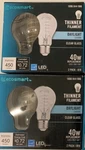 2 Box Ecosmart 40-watt Equivalent A19 Energy Star And Cec Dimmable Led Bulb A6. Fixed Price $13.98.