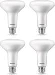 Philips Led Br30 100w Soft White, Dimmable Flicker Free Warm Glow Effect, 4 Pk. Fixed Price $42.99.