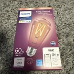 Light Bulb Philips 60w Smart Tunable, Wifi Led. Fixed Price $14.77.