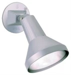 8" 1 Light Flood Par38 With Adjustable Swivel Gray Finish - Satco-sf77-702. Fixed Price $29.43.