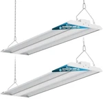 300w Led Linear High Bay Shop Light 2-pack, 35000lm 0-10v Dimmable 5000k Dayl.... Fixed Price $170.00.