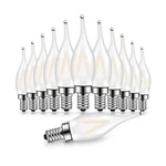 Genixgreen 12 Pack Frosted Led Candelabra Bulbs, Night Light Bulb 1... Fast Ship. Fixed Price $29.99.