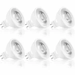 Luxrite Mr16 Led Bulb Gu5.3 3000k 500lm 12v Enclosed Fixture Rated (6-pack). Fixed Price $39.95.