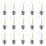 Meconard Shatterproof Led S14 Replacement 15 Count (pack Of 1), Warm White. Fixed Price $15.86.