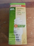 Sylvania Cf13el/sprial/827/hz 60w Soft White Opale 2700k. Fixed Price $8.50.