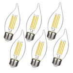 Bort C35/ca11 Chandelier Led Light Bulbs, 6 Count (pack Of 1), C35-e26-6 Pack. Fixed Price $25.99.