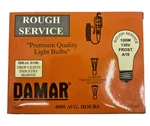 Damar 350d Rough Service 100w 130v A19 Light Bulbs - Box Of 4. Fixed Price $35.19.