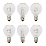 Snnalosses 20 Watt Wax Melt Warmer Light Bulbs For 6 Count (pack Of 1), White. Fixed Price $10.09.