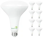 Bioluz 8 Pack Led Light Bulb Br40 Bulbs 2700k Warm White 90 Cri Dimmable U. Fixed Price $64.64.