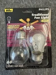 Philips Traditional Fan Light Bulb 2 Pack 60w Vibration Resistant Bc40a15 New. Fixed Price $18.00.