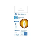 Ge Lighting 125065 5.5w Clear Glass Cac Base Led Light Bulb Soft White. Fixed Price $11.67.