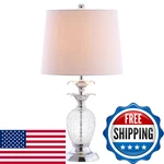 Jonathan Y 24 Clear Glass Pineapple Led Table Lamp Chrome Accents Traditional. Fixed Price $120.26.