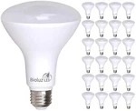 Bioluz Led 24 Pack 90 Cri Br30 Flood Light Bulbs Indoor Outdoor Instant O.... Fixed Price $116.99.
