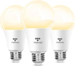 Torkase Outdoor Dusk To Dawn Light Bulbs, No Timer 3 Pack, Warm White. Fixed Price $14.76.