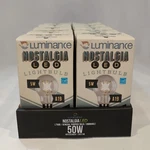 10 Pack Luminance Led A19 5w 2700k 450 Lumen Nostalgia Filament Light Bulb Clear. Fixed Price $22.99.