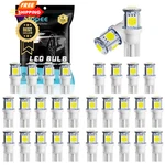 Alopee 30 Pack 194 Led Bulb White 6500k T10 Light Bulbs 5smd 5050. Fixed Price $18.99.