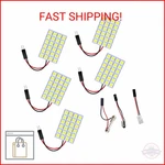 Ym E-bright 5-pack White 5050 24smd Led Panel Dome Light Lamp Auto Car Reading I. Fixed Price $18.24.