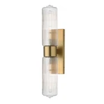 Maxim Kasbah Wall Sconce,2-light E26 Medium Base,satin Brass(bulbs Not Included). Fixed Price $130.43.