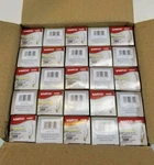 Satco 25w 130v Decorative Torpedo Bulbs A3631, Candelabra Base, Clear, 25-pack. Fixed Price $23.99.
