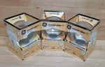 3 Ct: Ge 40 Watt Clean Hd Beautiful Decorative G25 Crystal Clear Finish. Fixed Price $38.88.