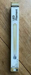 Bulbrite 776907 - Led5t9l/21k/fil-nos/3 Tubular Style Antique Filament Led Light. Fixed Price $19.95.