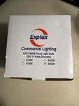 Explux Led Par38 Flood Light Bulb, 120v 14 Watts, Dimmable 5000k. Fixed Price $15.20.