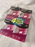 4-pack Philips Duramax 40-watt G25 Vanity Bulbs. Fixed Price $17.00.