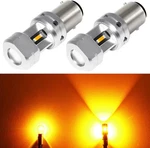 Phinlion 1157 7528 Amber Led Turn Signal Light Bulbs Super Yellow. Fixed Price $30.97.