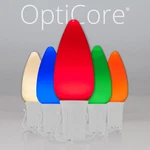 Opticore C9 Commercial Led Shatterproof Christmas Lights, White Wire 25ft. Fixed Price $59.99.