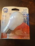 Ge 40w 355 Lumen Soft White Vibration Resistant Bulb Ceiling Fan Medium Base A15. Fixed Price $8.99.