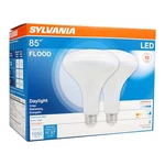 Sylvania Led 2pk Br40 85w=12w Daylight Floodlight 1050 Lumens Dimmable Last 10yr. Fixed Price $22.95.
