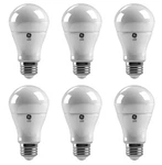 (case Of 6) Ge 69115 Led A19 Light Bulb, Dimmable, 6 Watt, 480 Lumens, Medium. Fixed Price $18.50.