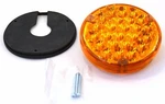 24 Amber Led Light 4 Pearl Lens For Back Of Cab 1156 Bulb Socket Gg#76150. Fixed Price $36.67.